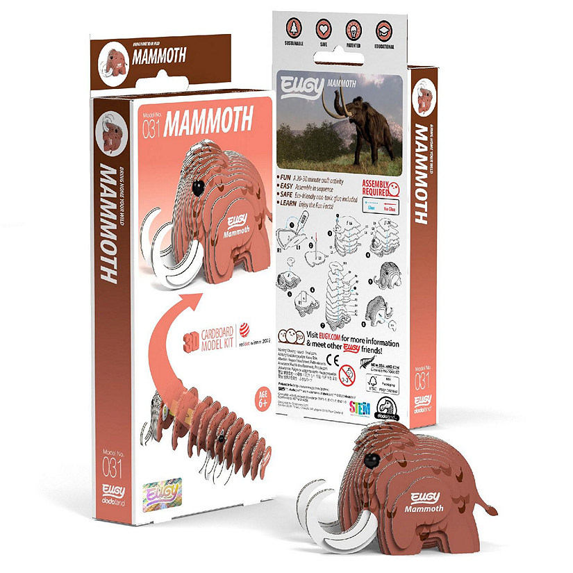 EUGY Mammoth 3D Puzzle Image