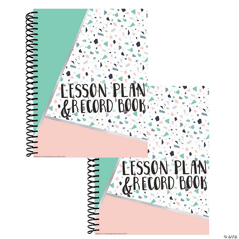 Eureka Simply Sassy Lesson Plan & Record Book, Pack of 2 Image