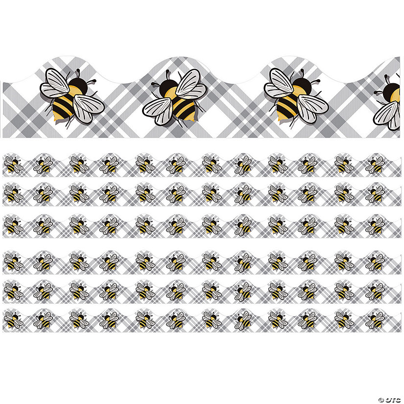 Eureka The Hive Bees Deco Trim, 37 Feet Per Pack, 6 Packs Image