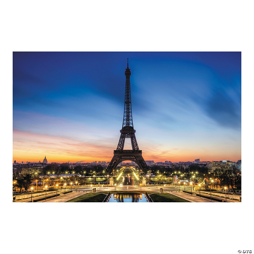 Evening in Paris Backdrop - 3 Pc. Image