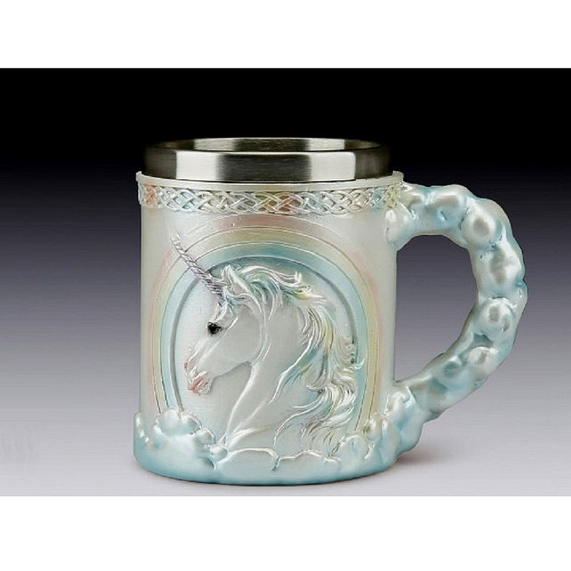 Everspring Import Rainbow Unicorn Head Mug Cup 4.25 Inch Image
