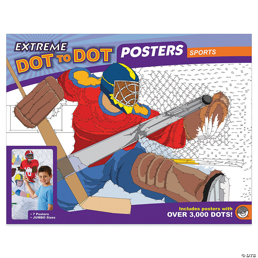 Extreme Dot to Dot 7-Poster Set: Sports Image