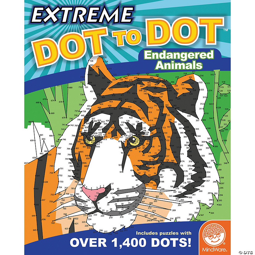 Extreme Dot to Dot: Endangered Animals Image
