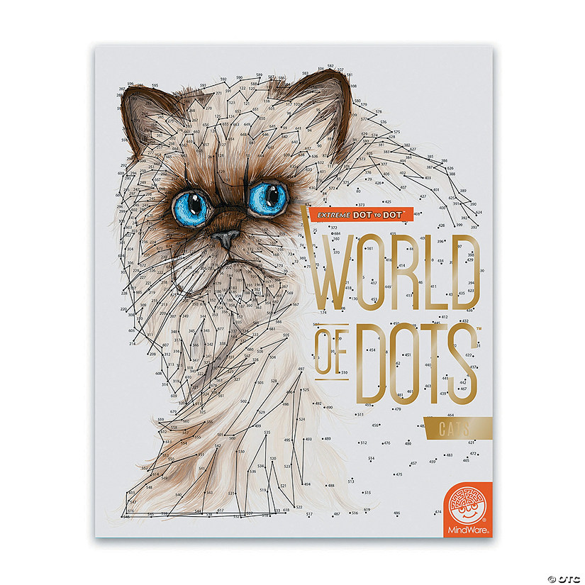 Extreme Dot to Dot World of Dots: Cats Image