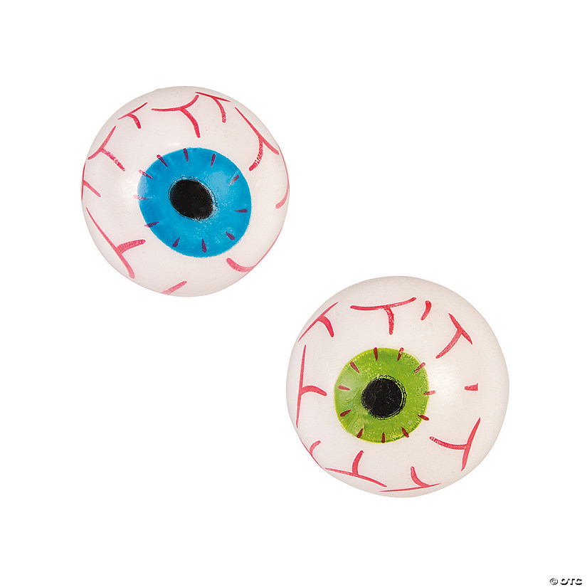 Eyeball Sticky Splat Balls - 12 Pc. Image