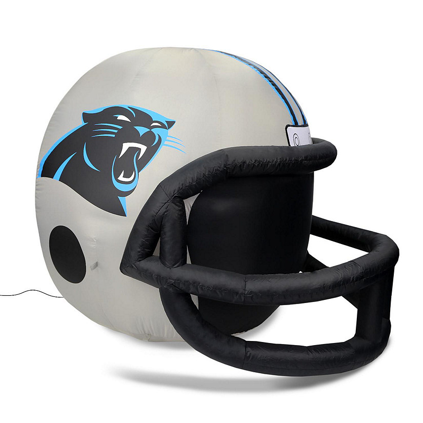 Fabrique NFL CAROLINA PANTHERS Team Inflatable Helmet   4 ft., Silver Image