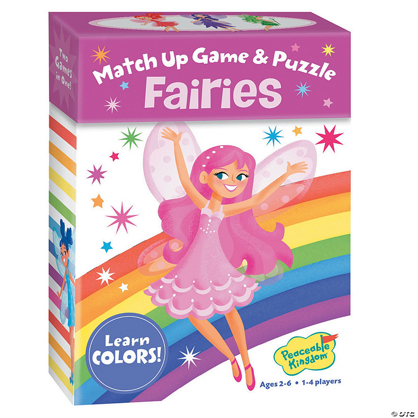 Fairies Color Match Up Game Image
