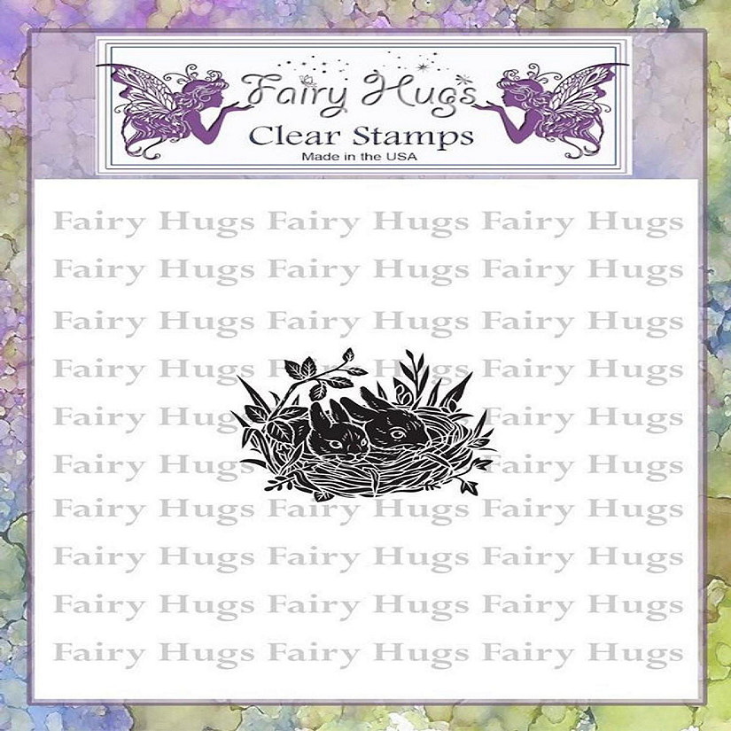 Fairy Hugs Stamps  Bunny Nest Image