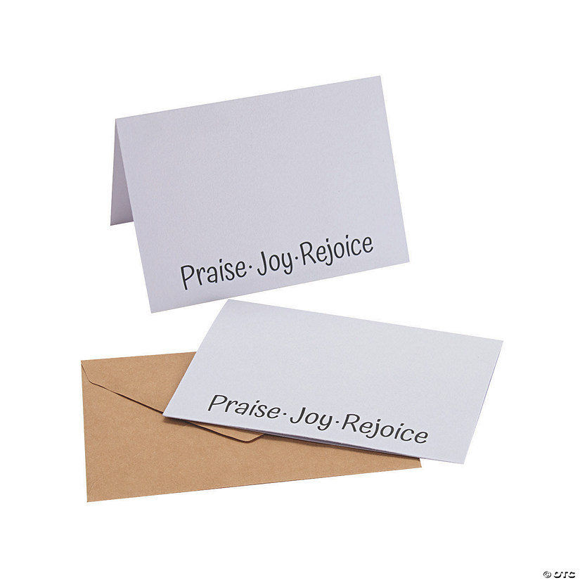 Faith Note Cards with Envelopes - 12 Pc. Image