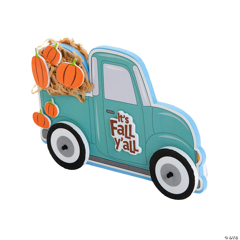 Fall Farmer Truck Craft Kit - Makes 12 Image