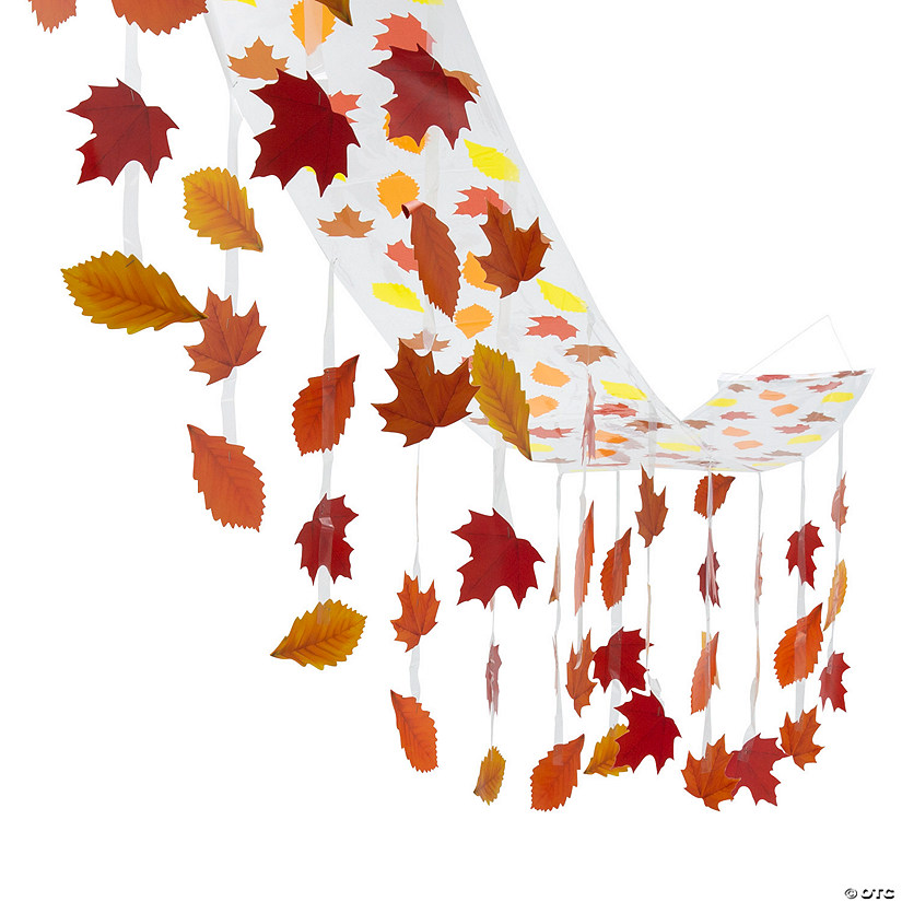 Fall Leaves Ceiling Decoration Image