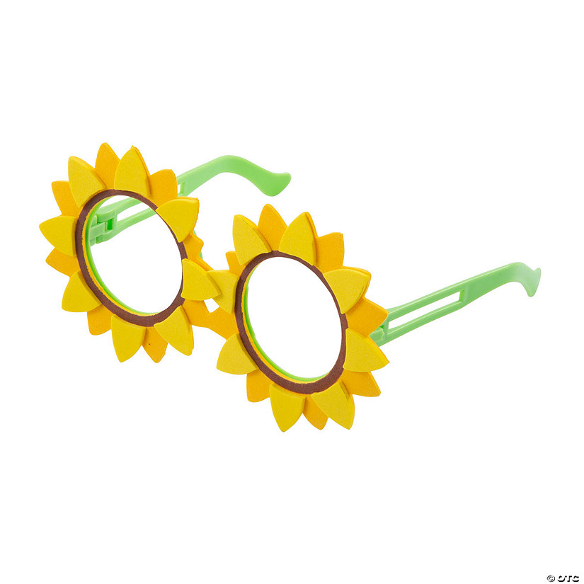 Fall Sunflower Glasses Craft Kit - Makes 12 Image