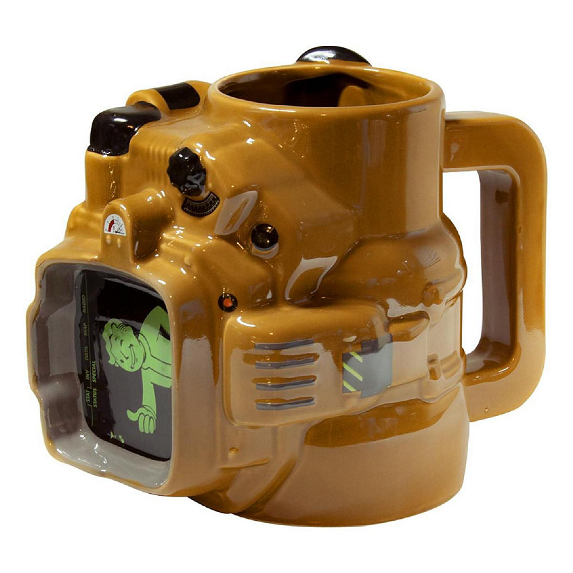 Fallout Pip Boy Ceramic Mug45 OZ Fallout Collector&#8217;s Edition Image
