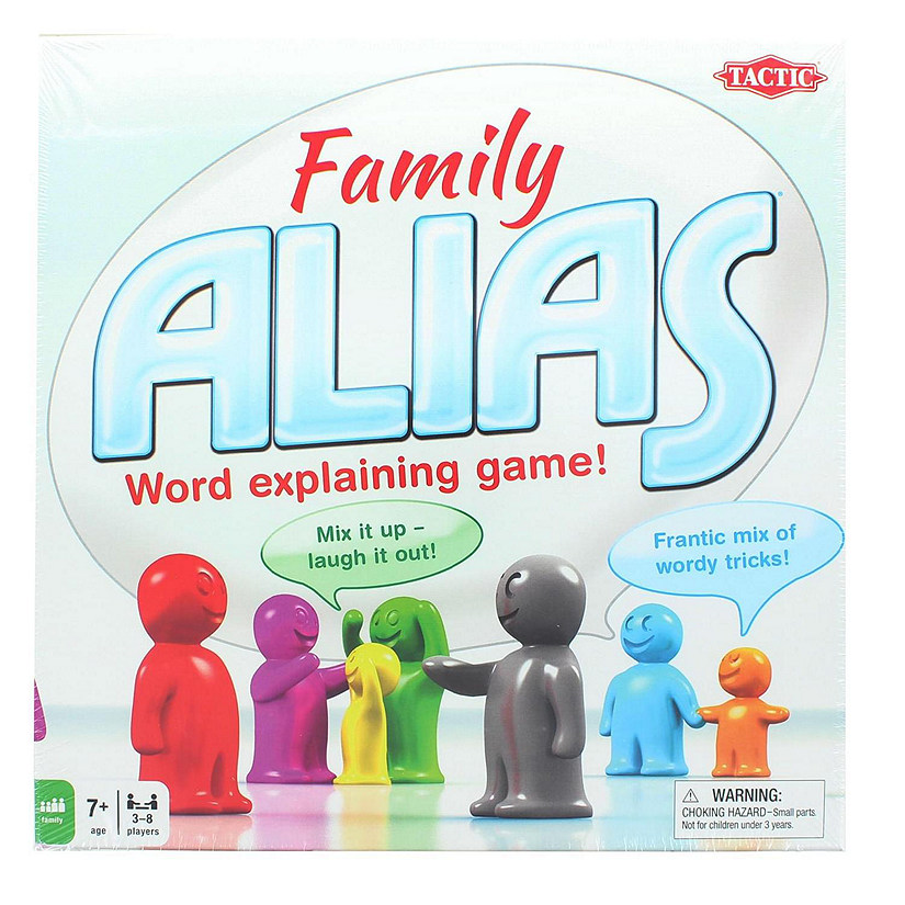Family Alias Word Explaining Game  For 3-8 Players Image
