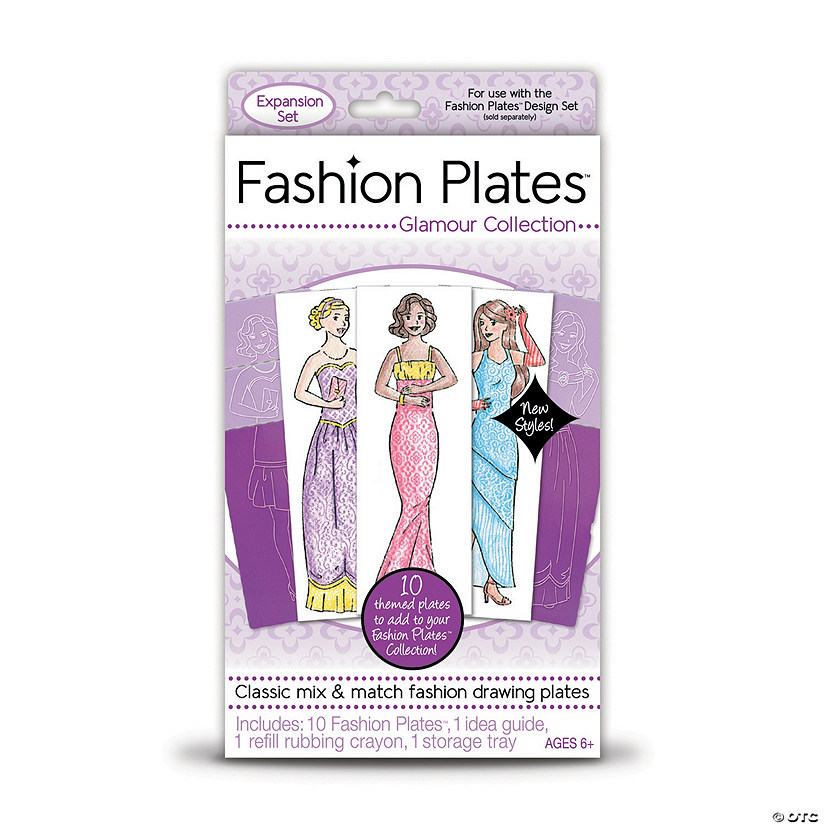 Fashion Plates Add-on Set: Glamour Collection Image