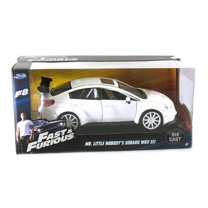 Fast & Furious 1:24 Diecast Vehicle: Little Nobody's Subaru WRX, White Image