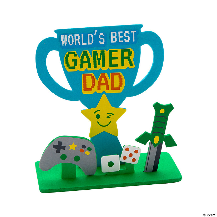 Father&#8217;s Day Gamer Craft Kit - Makes 12 Image