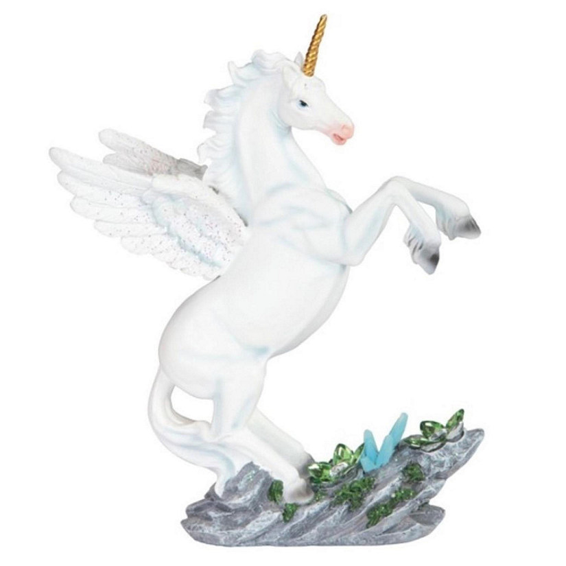 FC Design 9"H Winged Unicorn Standing on Hind Legs Pegasus Statue Fantasy Decoration Figurine Image