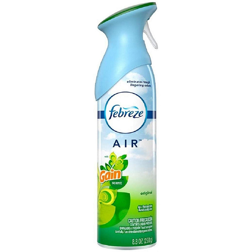 Febreze 96252 Odor-Eliminating Air Freshener with Gain Original Scent, 8.8 fl oz Image