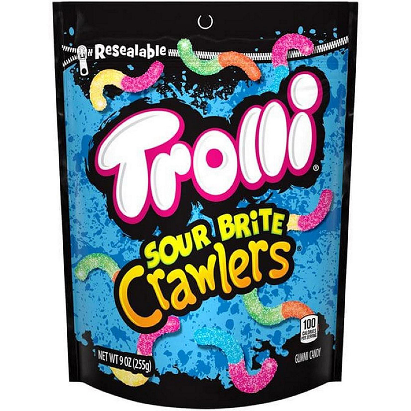 Ferrara Candy 114753 Sour Brite Crawlers Minis Gummy Candy - Pack of 6 Image