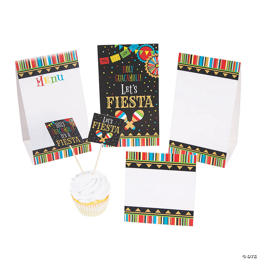 Fiesta Buffet Decorating Kit Image