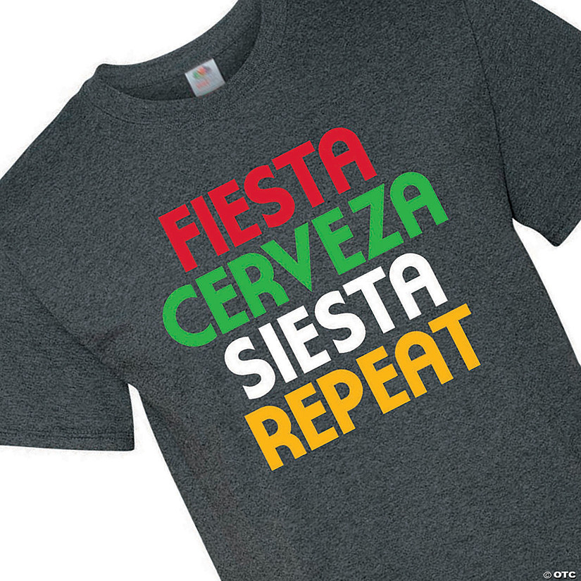 Fiesta Cerveza Siesta Adults' T-Shirt Image