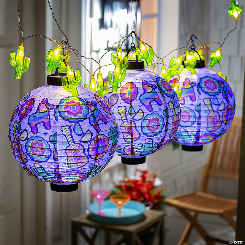 Fiesta Party Lights Decorating Kit - 5 Pc. Image