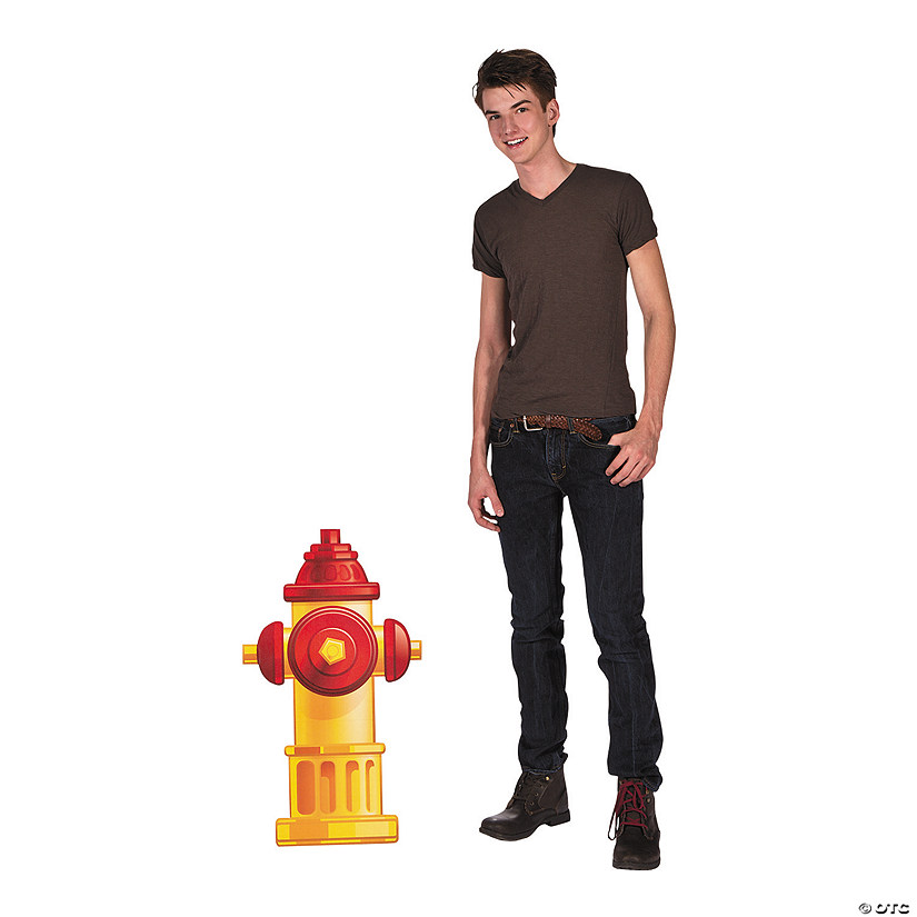 Fire Hydrant Cardboard Stand-Ups Image