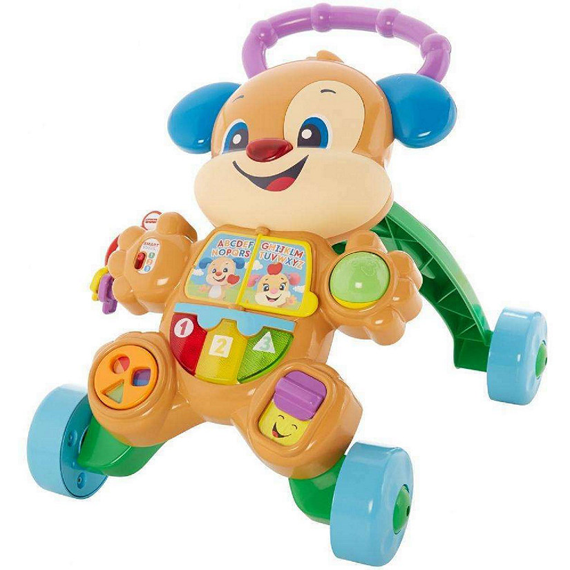 Fisher-Price Laugh & Learn Smart Stages Learn with Puppy Walker, Musical Walking Toy Image