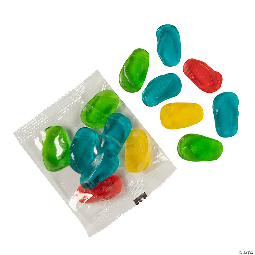 Flip Flop Gummy Candy Fun Packs - 20 Pc. Image