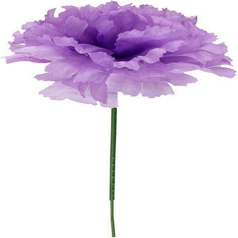 Floral Home Lavender 7" Silk Carnation Picks 100 Image