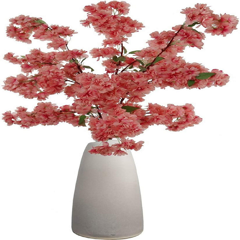 Floral Home Pink 30" Cherry Blossom Flowers 3pcs Image