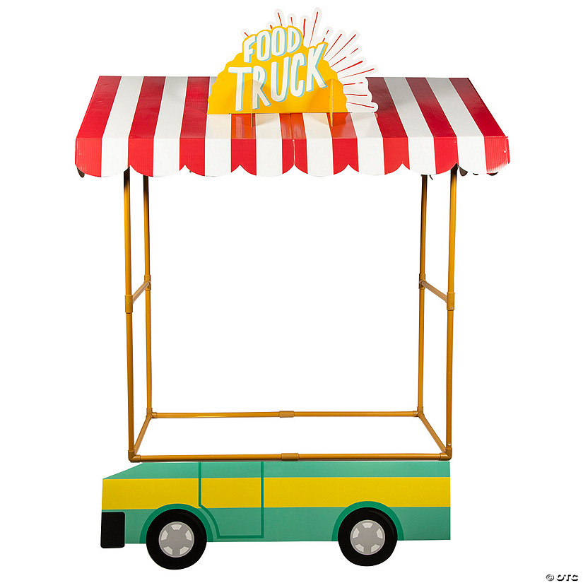 Food Truck Tabletop Hut with Frame - 6 Pc. Image