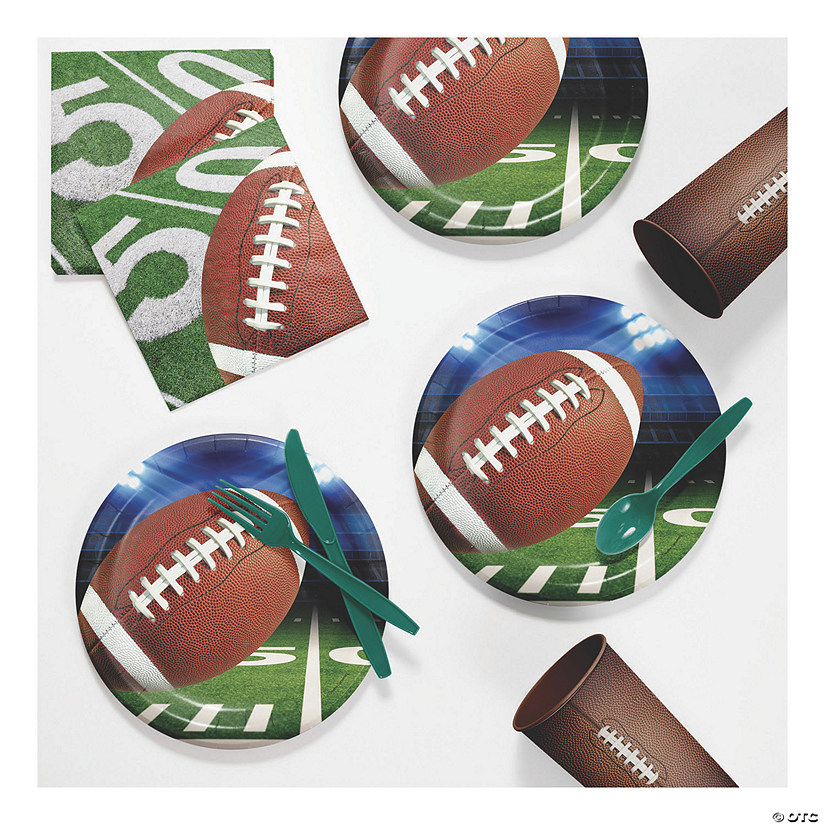 Football Party Tailgate Kit  For 8 Guests Image