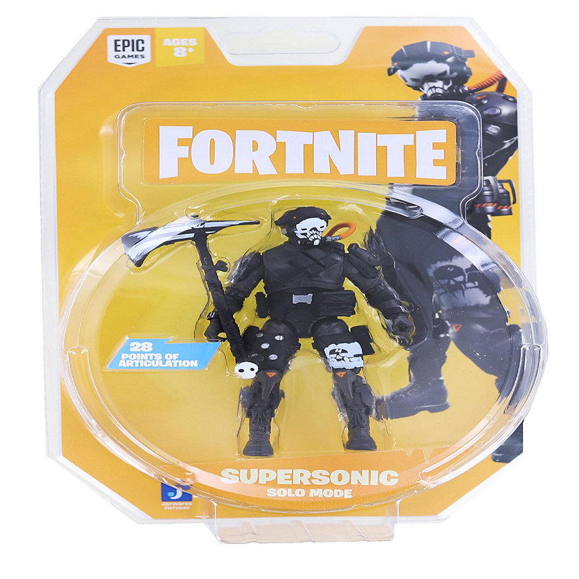 Fortnite Solo Mode 4 Inch Action Figure  Supersonic Image