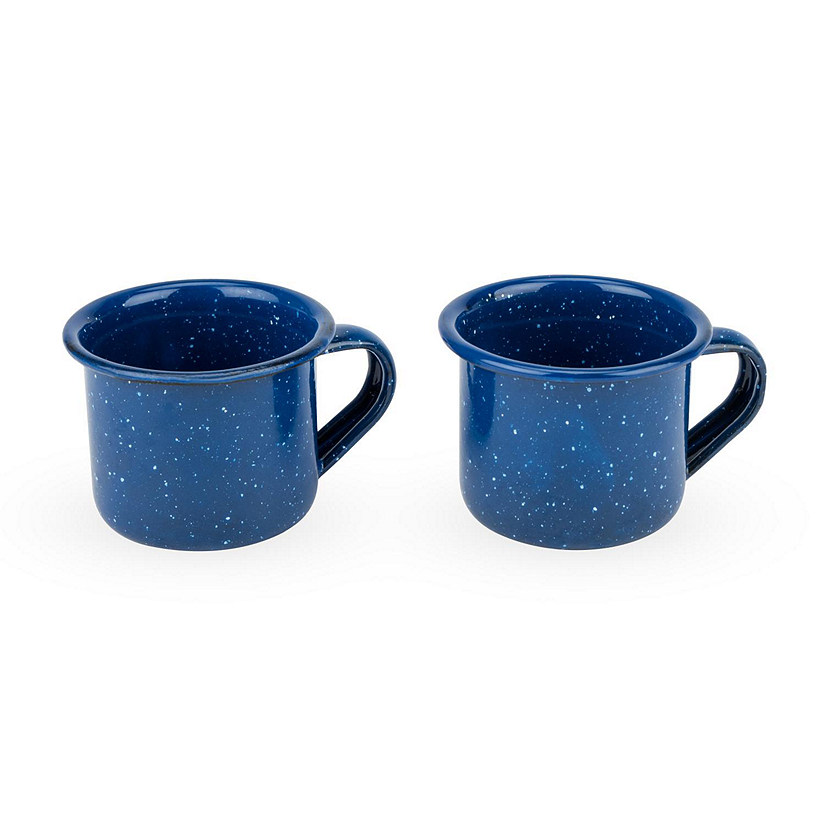 Foster & Rye Blue Enamel Shot Glass Set by Foster and Rye Image