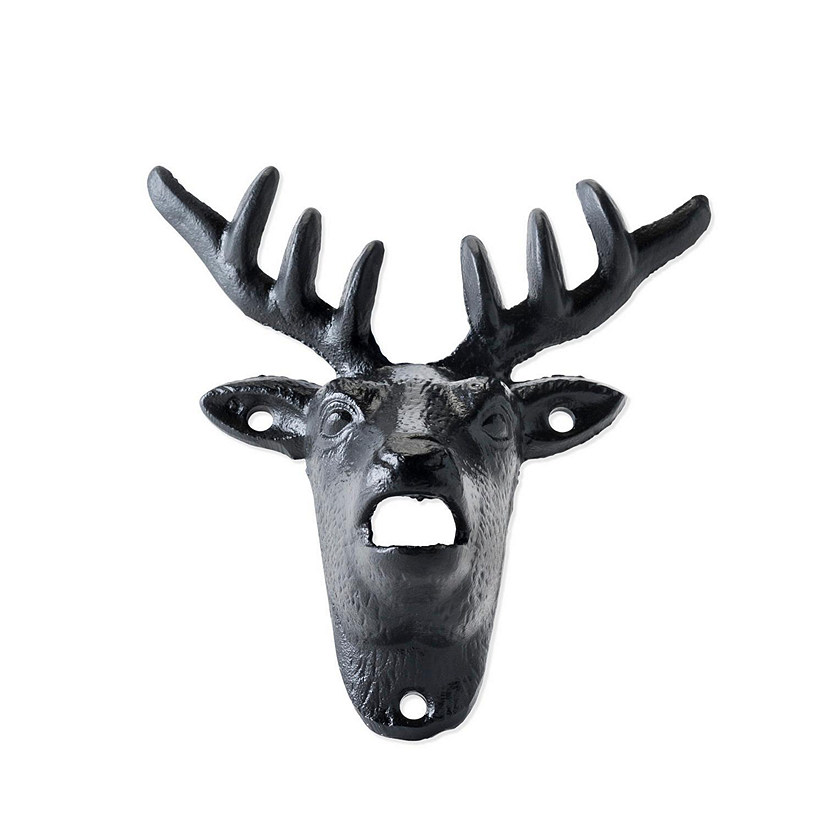 Foster & Rye Cast Iron Wall Mounted Deer Bottle Opener by Foster and Rye Image