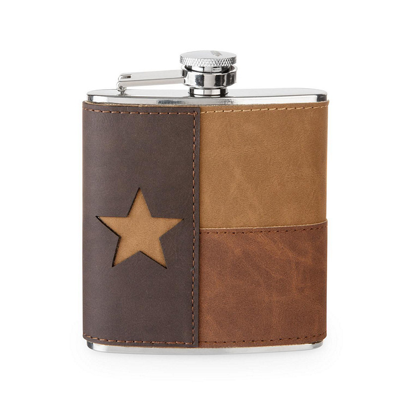 Foster & Rye Leather Texas Flask by Foster and Rye Image