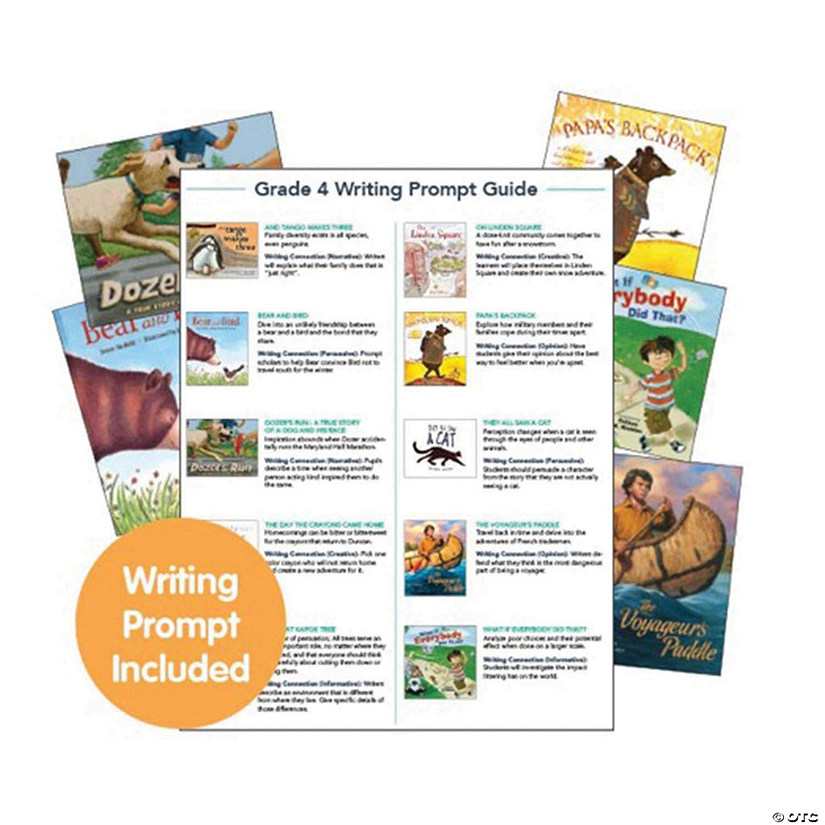 Fourth Grade Read-Aloud Writing Connectors Book Set Image