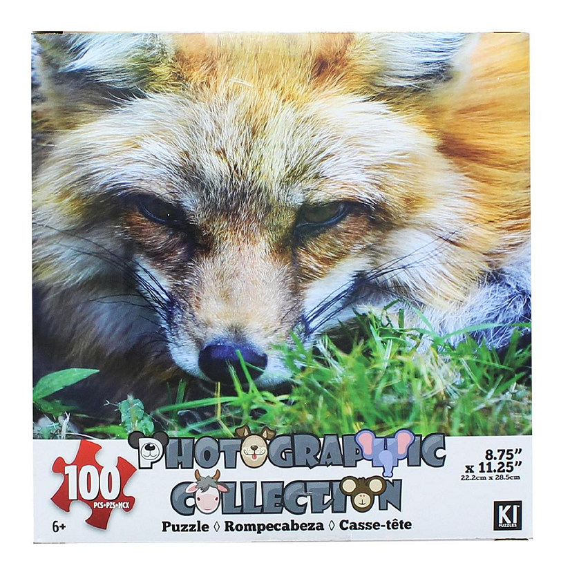 Fox 100 Piece Photographic Collection Jigsaw Puzzle Image