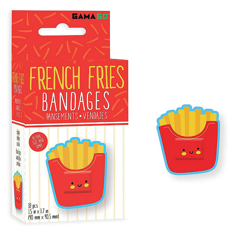 French Fries GAMAGO Bandages  Set of 18 Image