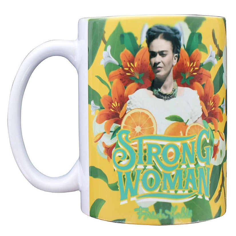 Frida Kahlo Strong Woman 11oz Boxed Ceramic Mug Image