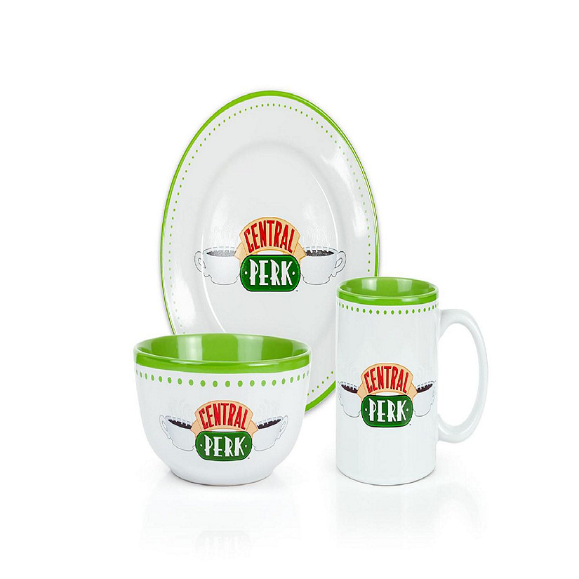 Friends Central Perk Coffee House Dining Set Collection  3-Piece Dinner Set Image