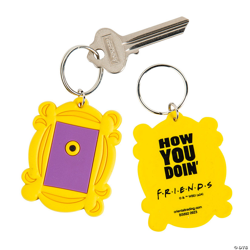 FRIENDS&#8482; How You Doin&#8217; Keychains - 12 Pc. Image