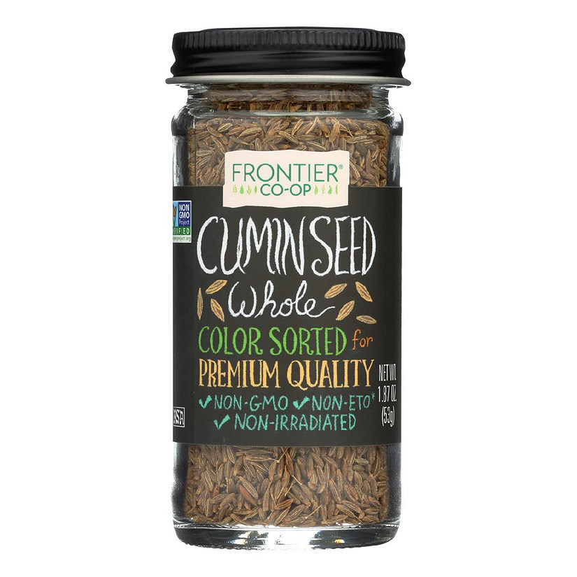 Frontier Herb Cumin Seed Whole Dewhiskered 1.87 oz Image