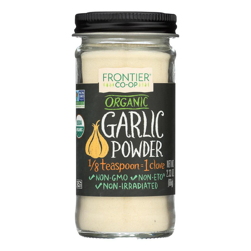 Frontier Herb Garlic Organic Powder 2.33 oz Image