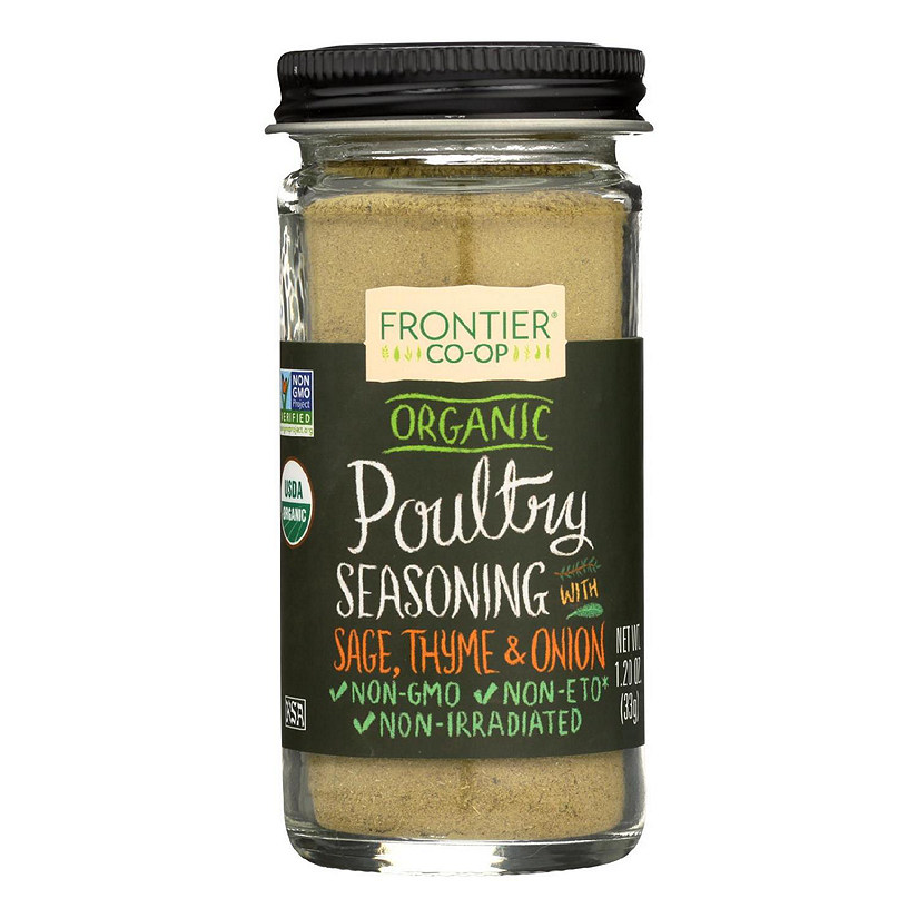 Frontier Herb Poultry Seasoning Organic 1.2 oz Image