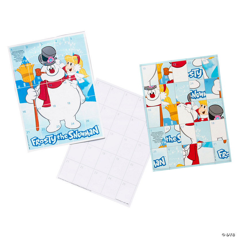 Frosty the Snowman&#8482; Sticker Puzzles - 12 Pc. Image