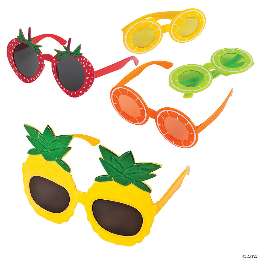 Fruit-Shaped Sunglasses KIt - 36 Pc. Image