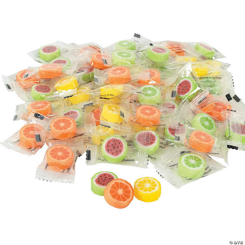 Fruit Slices Hard Candy - 152 Pc. Image